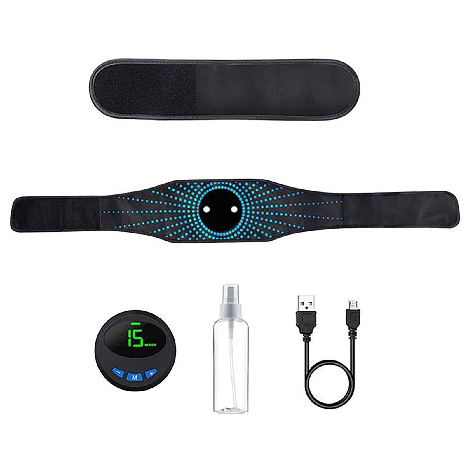 Amazon.co.jp: EMS 腹筋ベルト 男女兼用 ジェルシート不要 6種類モード